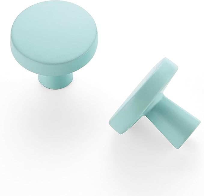 Ravinte 25 Pack Drawer Pulls 1-1/4 Inch Kitchen Cabinet Knobs Solid Round - Image 9