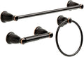Franklin Brass Kinla 3-Piece Bathroom Set Oil Rubbed Bronze 24" Towel Bar Rack by FranklinBrass