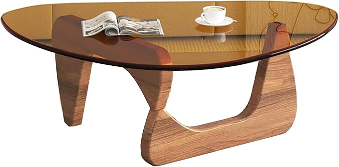 Modern Glass Coffee Table for Living Room mid Century, Small Coffee Table - Image 7