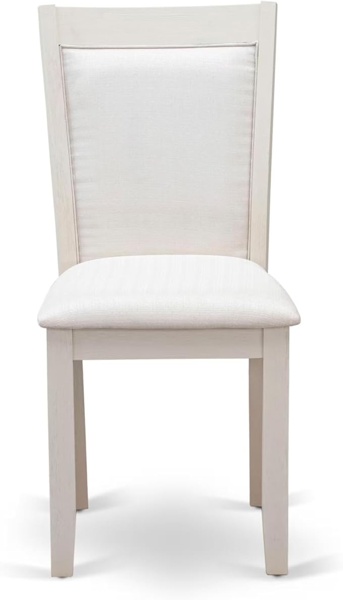 East West Furniture V077MZ001-6 6 Piece Dinette Set Contains a Rectangle Dining - Image 9
