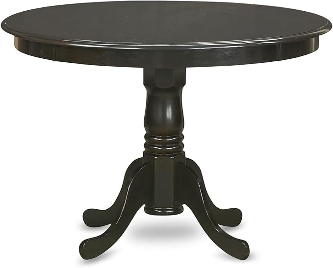 East West Furniture HLAN3-CAP-C 3 Piece Dining Table Set - Image 2