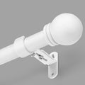 Curtain Rods for Windows 16 to 150 Inches, Curtain Rod Max Adjustable Length of by AMZSEVEN