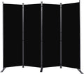 Room Divider 6FT Portable Room Dividers and Folding Privacy Screens, 4 Panel by HOMSCREENER