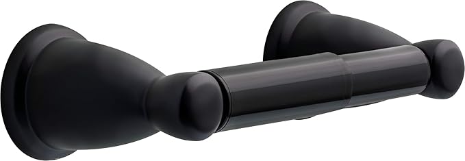 Franklin Brass Kinla 3-Piece Bathroom Set Matte Black 24" Towel Bar Rack - Image 4