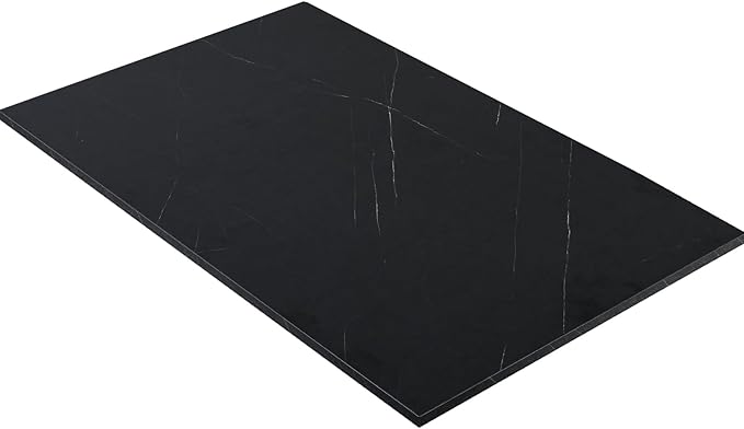 Kaboon Universal Tabletop 47.25"x30", Solid One-Piece Melamine Table Top by Kaboon