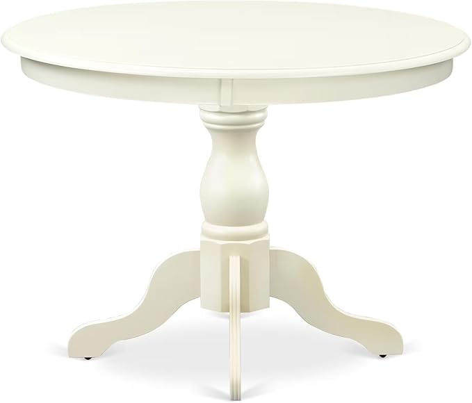 East West Furniture HBGR5-LWH-W 5 Piece Kitchen Table & Chairs Set Includes a - Image 5