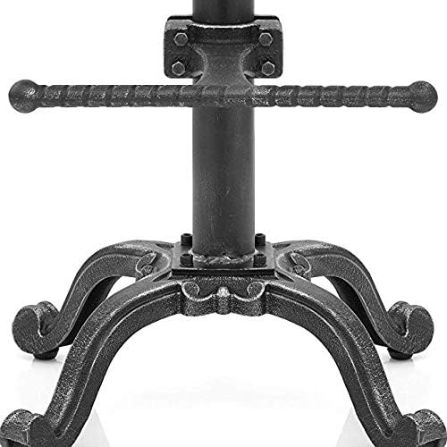 LOKKHAN Rustic Industrial Bar Stool - Image 7