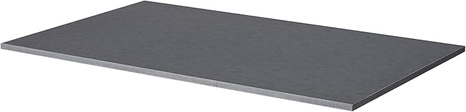Kaboon Universal Tabletop 55"x23.62", Solid One-Piece Melamine Table Top by Kaboon