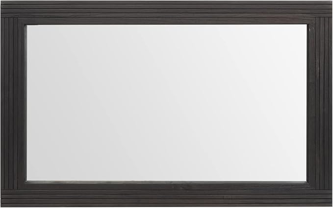 YOSHOOT Hand-Made Wooden Spliced Wall Mirror - Image 3