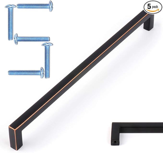 KOOFIZO Solid Square Bar Cabinet Handle by Koofizo