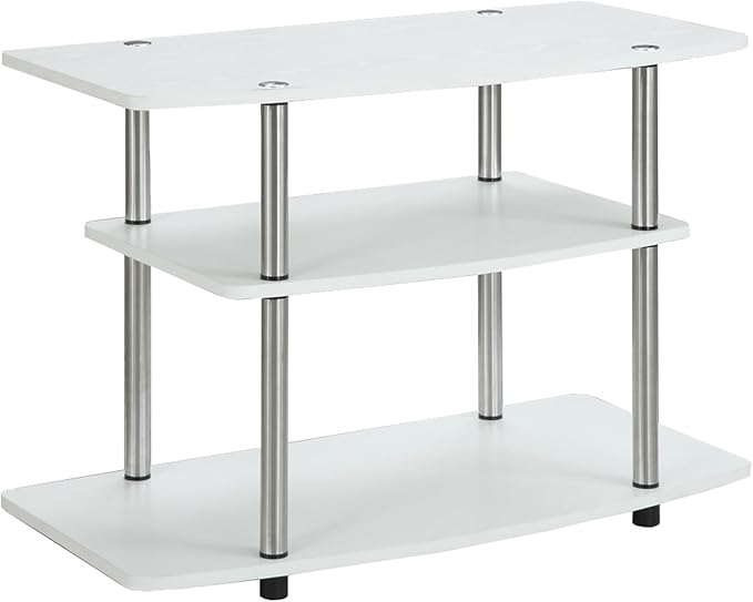 Convenience Concepts Designs2Go No Tools 3-Tier Stand Entertainment Center 37 - Image 4