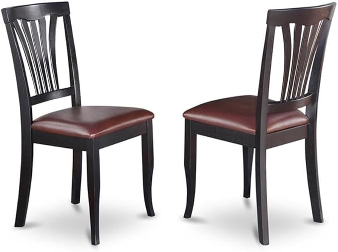 East West Furniture LGAV9-BCH-LC 9 Piece Dining Room Table Set Includes a - Image 4