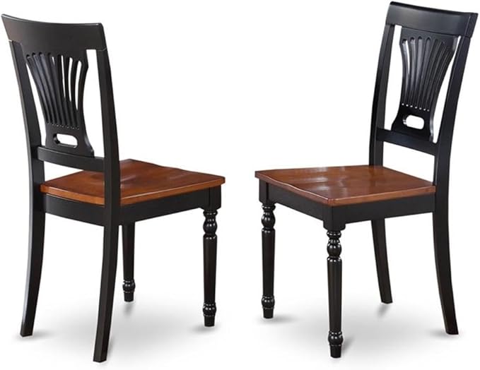 East West Furniture QUPL7-BCH-W 7 Piece Modern Dining Table Set Consist of a - Image 4