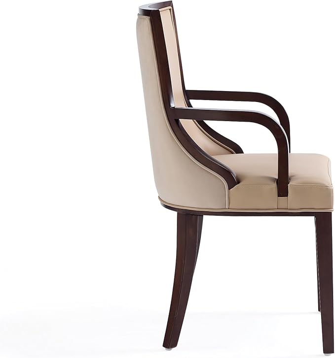 Manhattan Comfort Grand Faux Leather Dining Chair - Image 7