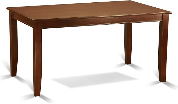 East West Furniture DUAB5-MAH-18 5 Piece Dining Set Includes a Rectangle Dining - Image 3