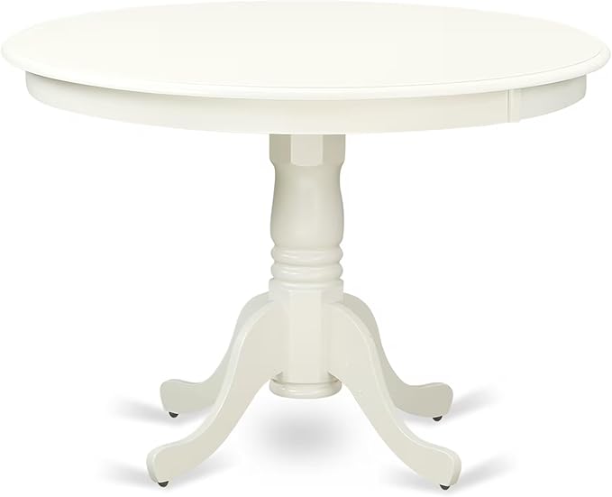East West Furniture HLIP5-LWH-W 5 Piece Kitchen Table Set - Image 3