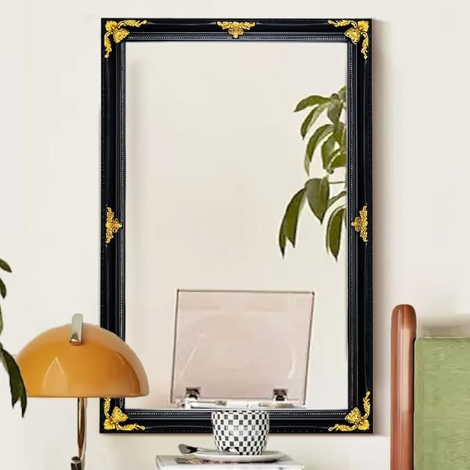 Vintage Mirror Wall Decor, Living Room Over Couch by AutdotWallMirrors