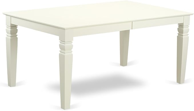 East West Furniture LGEN5-LWH-78 5 Piece Dinette Set Includes a Rectangle - Image 5