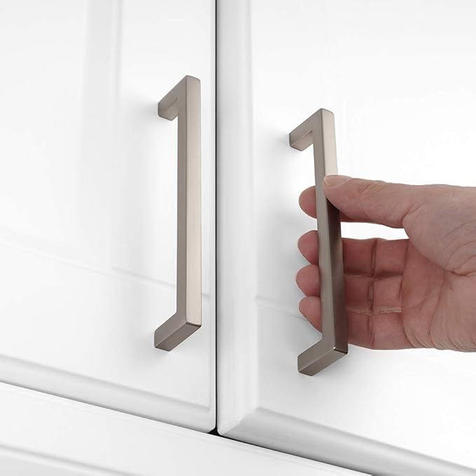 KOOFIZO 20-Pack Solid Square Bar Cabinet Handle - Image 4