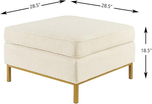 24KF Large Square Couch Ottoman - Image 2