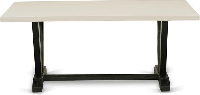 East West Furniture V627MZ650-5 5 Piece Dining Room Table Set Includes a - Image 6