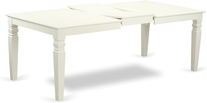 East West Furniture LGIP5-LWH-C 5 Piece Dinette Set - Image 4