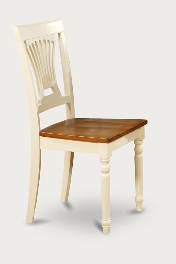 East West Furniture DOPL9-WHI-W 9 Piece Dining Table Set Includes a Rectangle - Image 4