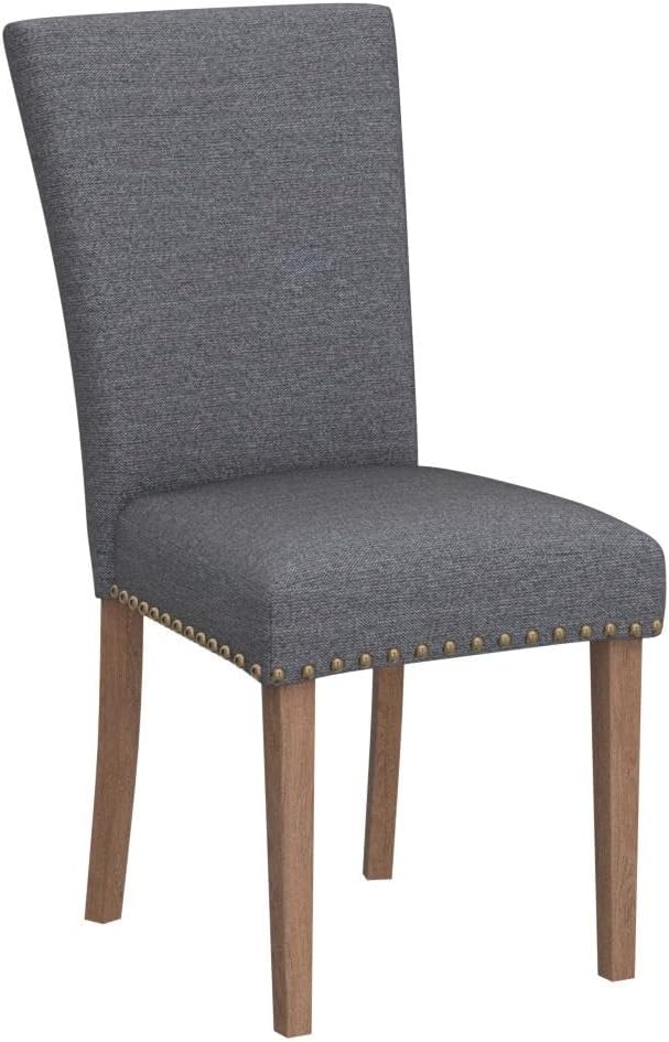 COLAMY Upholstered Parsons Dining Chairs Set of 4, Fabric Dining Room Kitchen - Image 5
