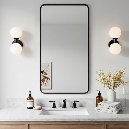 20"x36" Bathroom Wall Mirror by LEDLUX