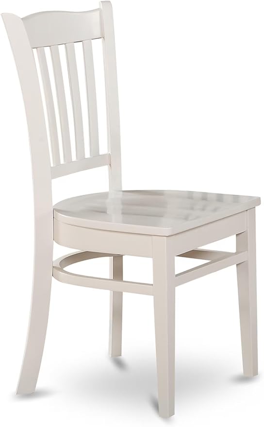 East West Furniture AMGR3-LWH-W 3 Piece Dinette Set - Image 4