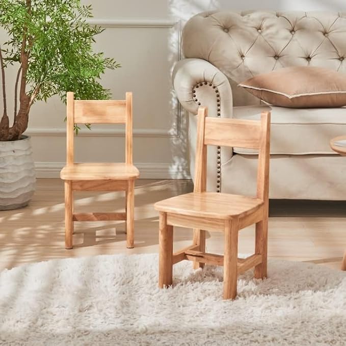 Pure Wood Solid Wood Children Chair - Image 3