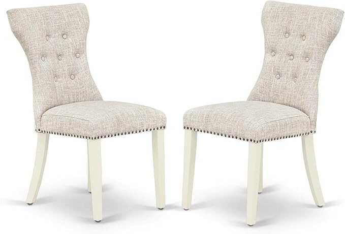 East West Furniture GAP2T35 Gallatin Modern Parson Chairs by EastWestFurniture