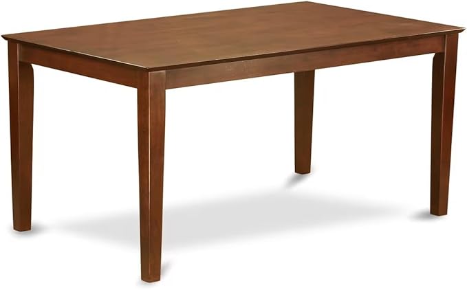 East West Furniture CAAB5-MAH-72 5 Piece Dining Set Includes a Rectangle Dining - Image 3
