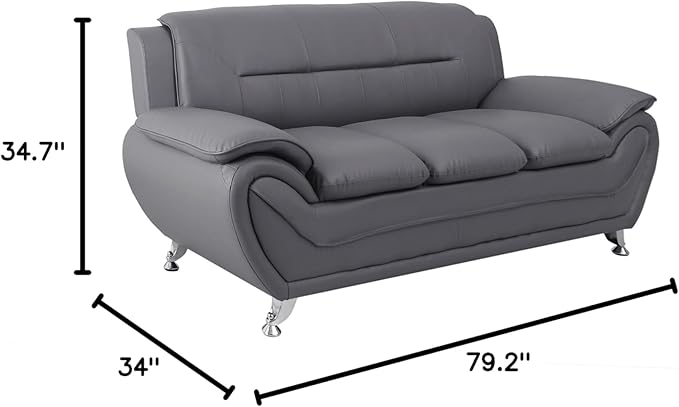 Container Furniture Direct Michael Sofa and Chair Set - Image 2
