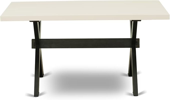 East West Furniture X626DR124-7 7 Piece Kitchen Table Set Consist of a - Image 6