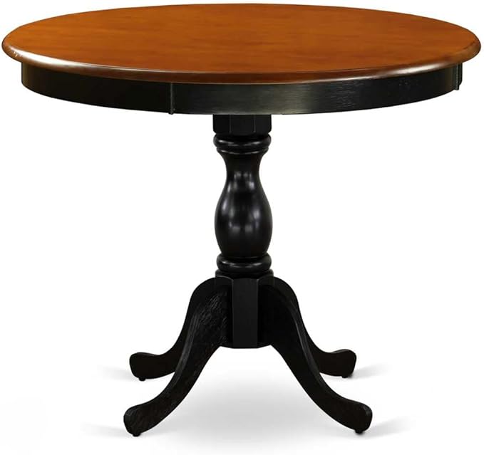 East West Furniture AMDA5-BCH-C 5 Piece Dining Room Table Set Includes a Round by EastWestFurniture