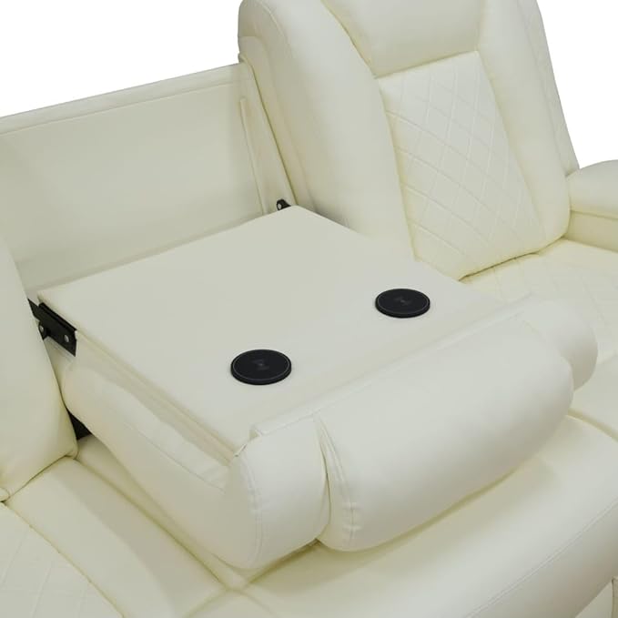 Electric Power Recliner Sofa Living Room Furniture, Comfy Home Theater - Image 3