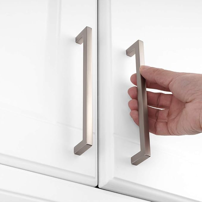 KOOFIZO 30-Pack Solid Square Bar Cabinet Handle - Image 3
