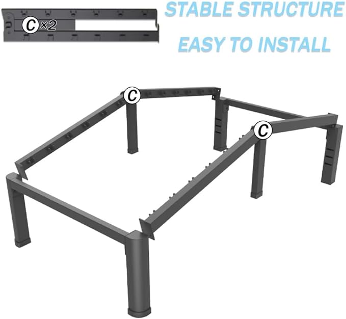 FUIOBYVV 18 Inch Twin Bed Frame - Image 7