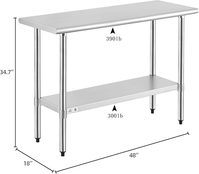 ROCKPOINT Stainless Steel Table - Image 2