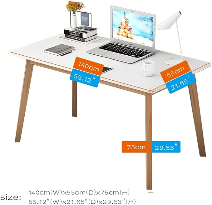 IOTXY Simple Wooden Writing Desk - Image 6
