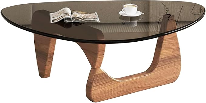 Modern Glass Coffee Table for Living Room, Small mid Century Modern Coffee Table - Image 9