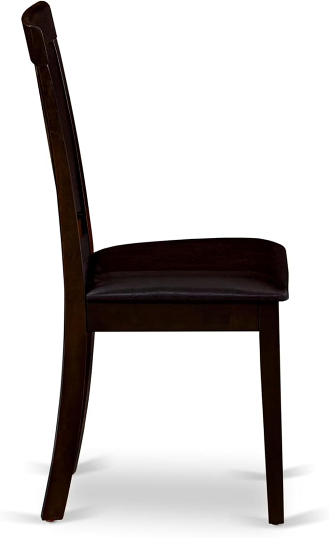 East West Furniture HLAN5-CAP-LC 5 Piece Dining Table Set - Image 9