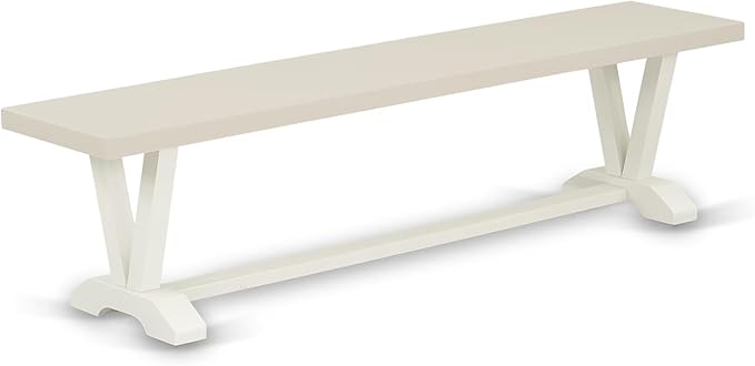 East West Furniture V027EN206-6 6 Piece Kitchen Table Set Contains a Rectangle - Image 5