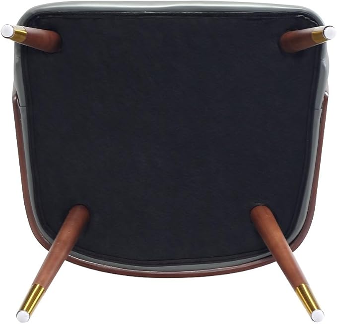 Manhattan Comfort Reeva Modern Dining Chair Upholstered in Tight Fit Leatherette - Image 10