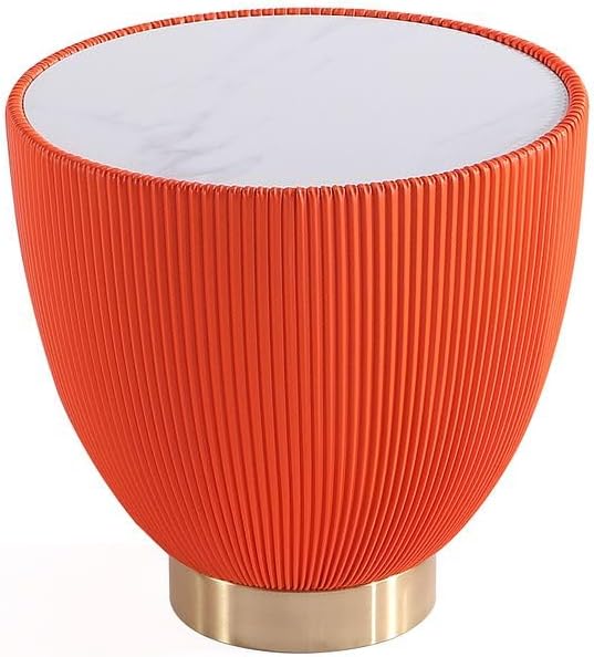 Manhattan Comfort Anderson Modern 18.43" Round End Table 2.0 - Image 8