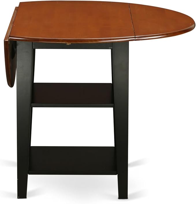 East West Furniture SUAN5-BCH-C 5 Piece Kitchen Table & Chairs Set Includes a - Image 9