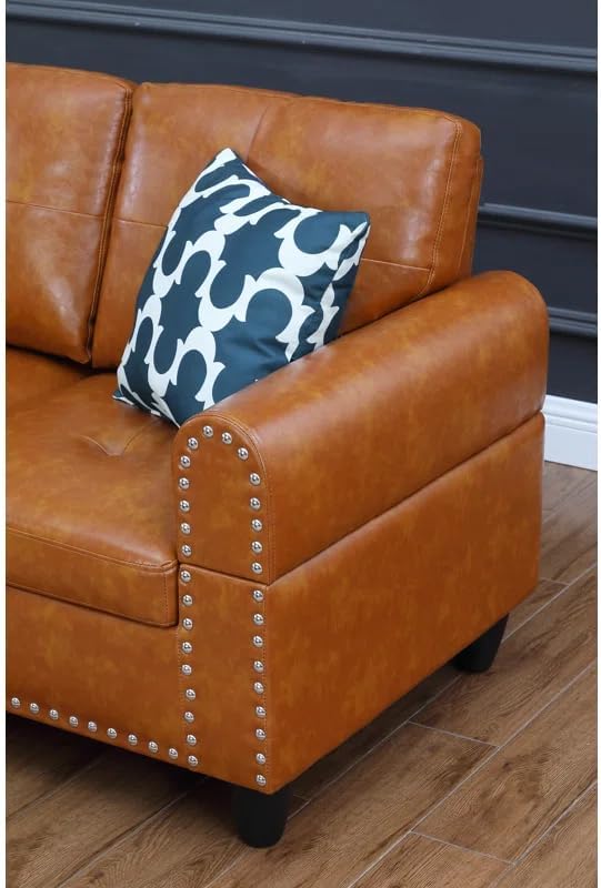 Ball & Cast 98" L Shaped Sectional Couch - Image 4