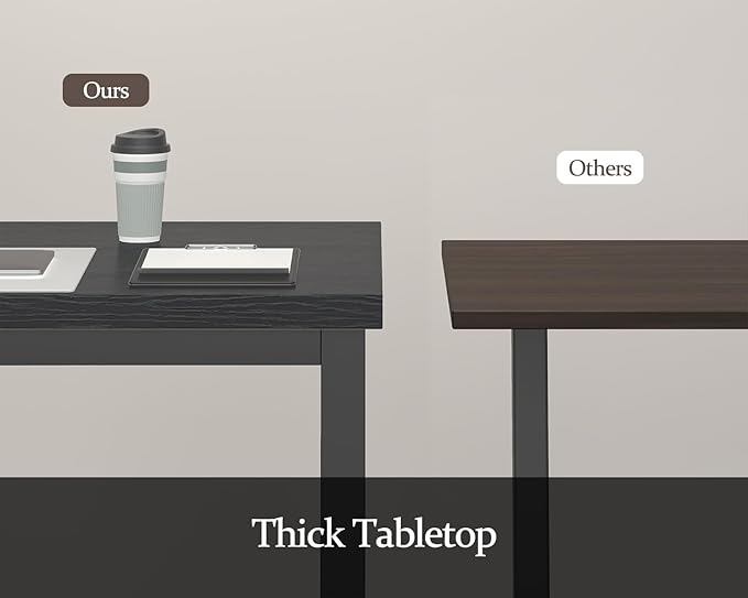 47.2 Inch Small Computer Desk, Home Office Desk, Modern Table - Image 3