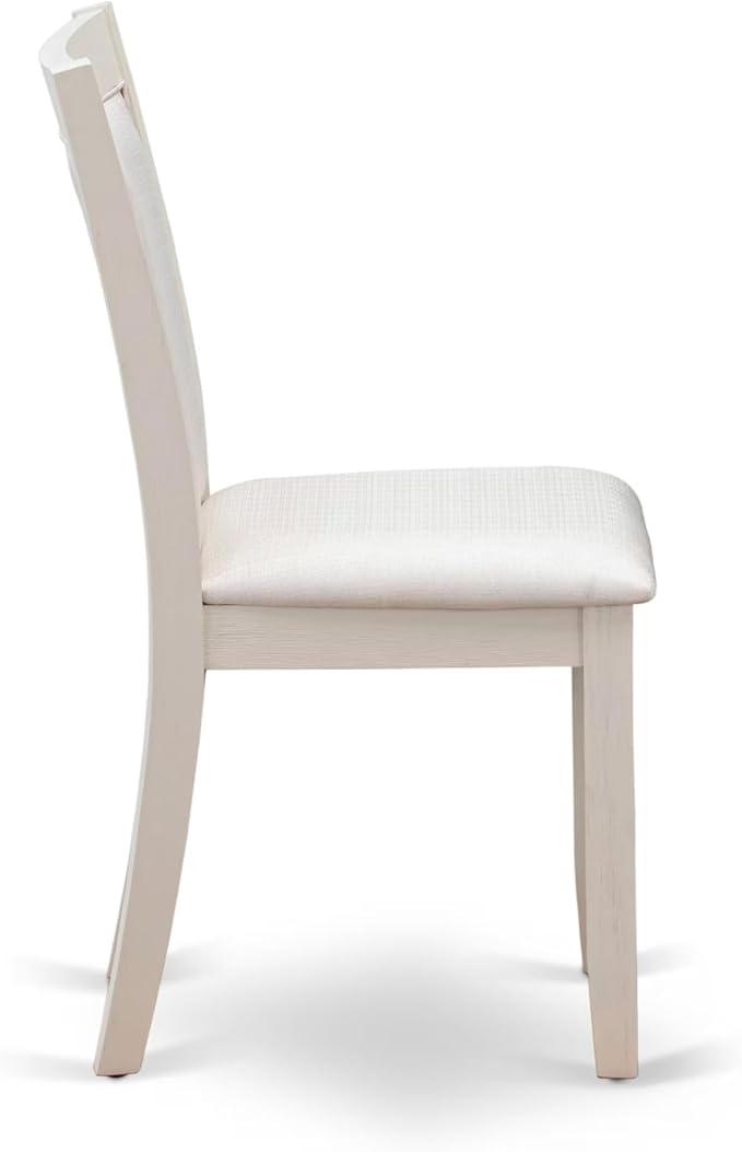 East West Furniture V077MZ001-6 6 Piece Dinette Set Contains a Rectangle Dining - Image 11
